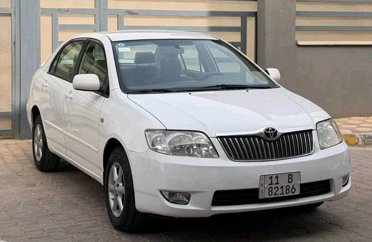 كورلا بيكاجو 2006 ياباني اصلي
سيارة جديدة بمعنى الكلمه 
السعر 97$
مكينة 1800 المرغوب 
تبريد ثلج داخل صاج بيجي 
ريمونت بلادي
باتري جديد
‎جام كهربائي
‎تخم تاير 
‎ويل كاب
‎كير اوتوماتيك 
‎كير مكينة صدر كله مكفول 
‎رقم بغداد إنكليزي تحويل ثاني يوم 
‎مكفولة كفالة عامة عدى تكحيل كارت أربع أصابع بالباب جوى التريشه وتكحيل كارت فوك قبق البانزين كد شبر فقط 
مكان السيارة بغداد الكراده  
للاستفسار ***********
