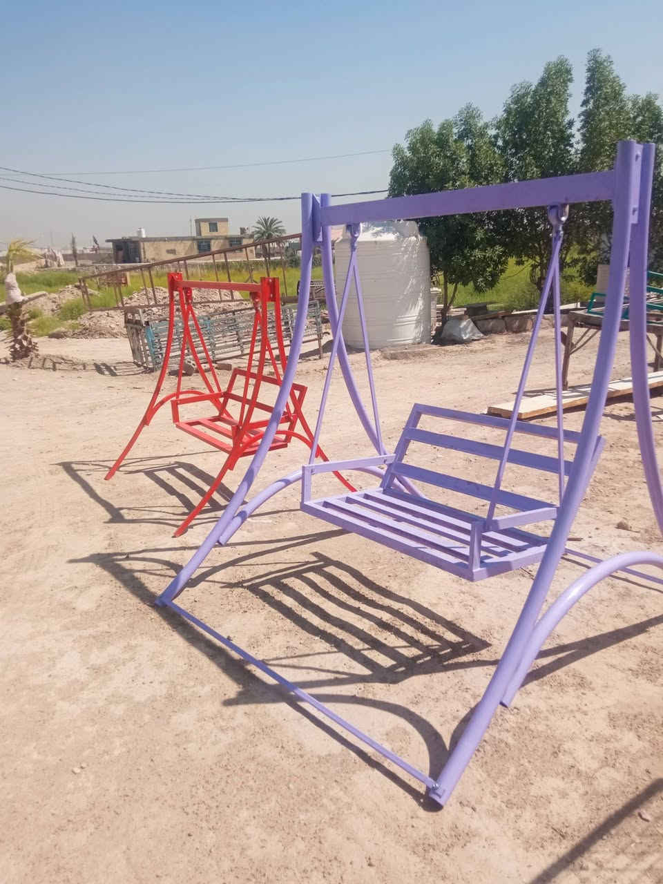 سلام عليكم مراجيح وزحليقات  كل الملاعب الطفال  السعرمناسه    عنوان  كوفه طريق السياحي قرب فلكه العباسيه  
***********وتساب 
***********
يوجد توصيل مجاني داخل النجف
