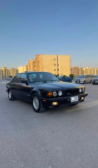 بي ام موديل 1992  صبغ عام جمالية حجم 735 محرك 6 سياره نضيفه جدا تبريد ...