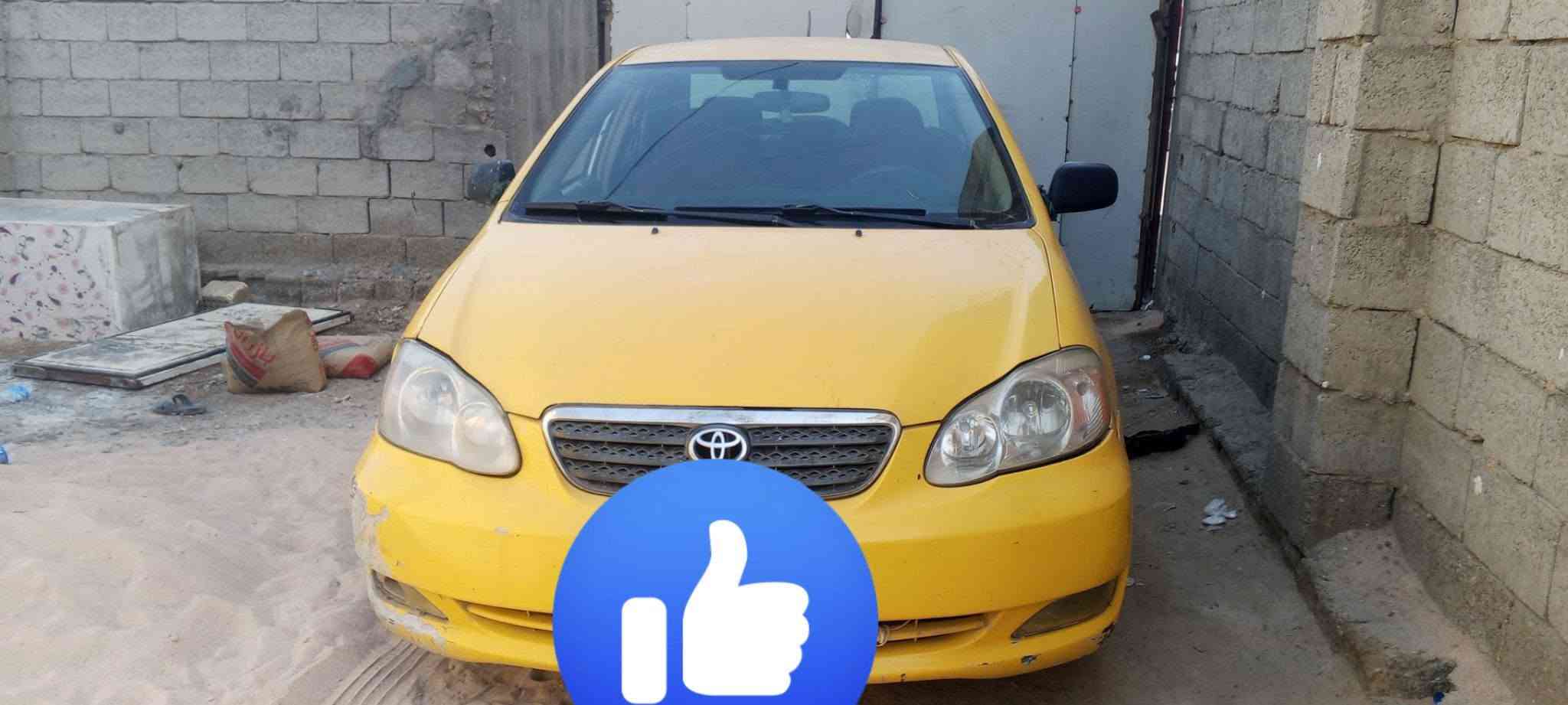 كورولا نحله 2008 محرك 1800 رقمها ديالى مشروع وطني للاستفسار من اتصال بالرقم ***********
