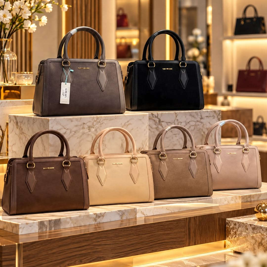 � وصلت الموديلات اللي تخلّي محلك غير! 🔥

👠 أحذية نسائية بأحدث الموديلات
👜 حقائب راقية ومواكبة للترند
📦 بيع بالجملة وبأسعار خاصة للتجار
✨ تشكيلة تتجدد باستمرار
🚚 تجهيز وشحن حسب الطلب

إذا أنت صاحب محل وتدور على موديلات مطلوبة وسعر جملة…
📩 راسلنا وخلي تجارتك تبدأ من هنا.

📍 بغداد – الشورجة – شارع الرشيد – فرع الذهب
📞 ***********

نص مكتوب في الصور:
- VD VALENDONE BAGS FOR A BRIGHTER YOU FASHION STYLE BEAUTY ELEGANCE IN EVERY DETAIL