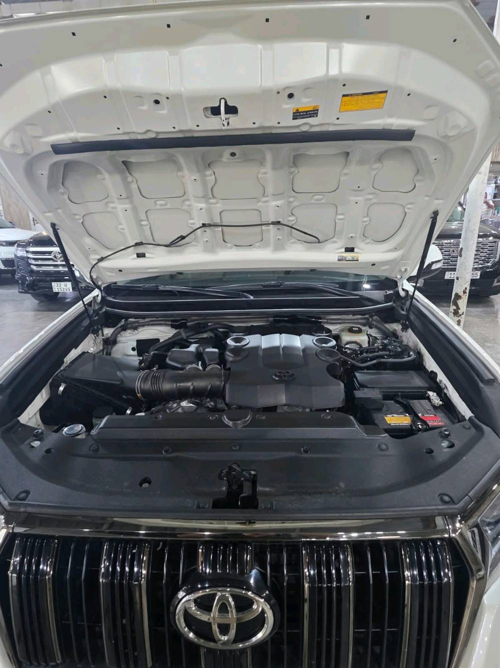 السلام عليكم 

تيوتا برادو 

موديل 2021

فئه:TX.S مدنايت

ماشيه:80الف

السياره كفاله عامه زيروو بمعنى الكلمه 

رقم اربيل انكليزي تحويل ثاني يوم 

السياره بأسمي شخصيا 

ويل اسود 

داخل ابيض 

كشنين كهرباء 

مري شفط 

مانع انزلاق 🚗

وبقيه المواصفات 
معروفه

العنوان: البياع معارض البياع 

السعر :4شدات وبيه مجال قليل👇🏻

***********وتساب