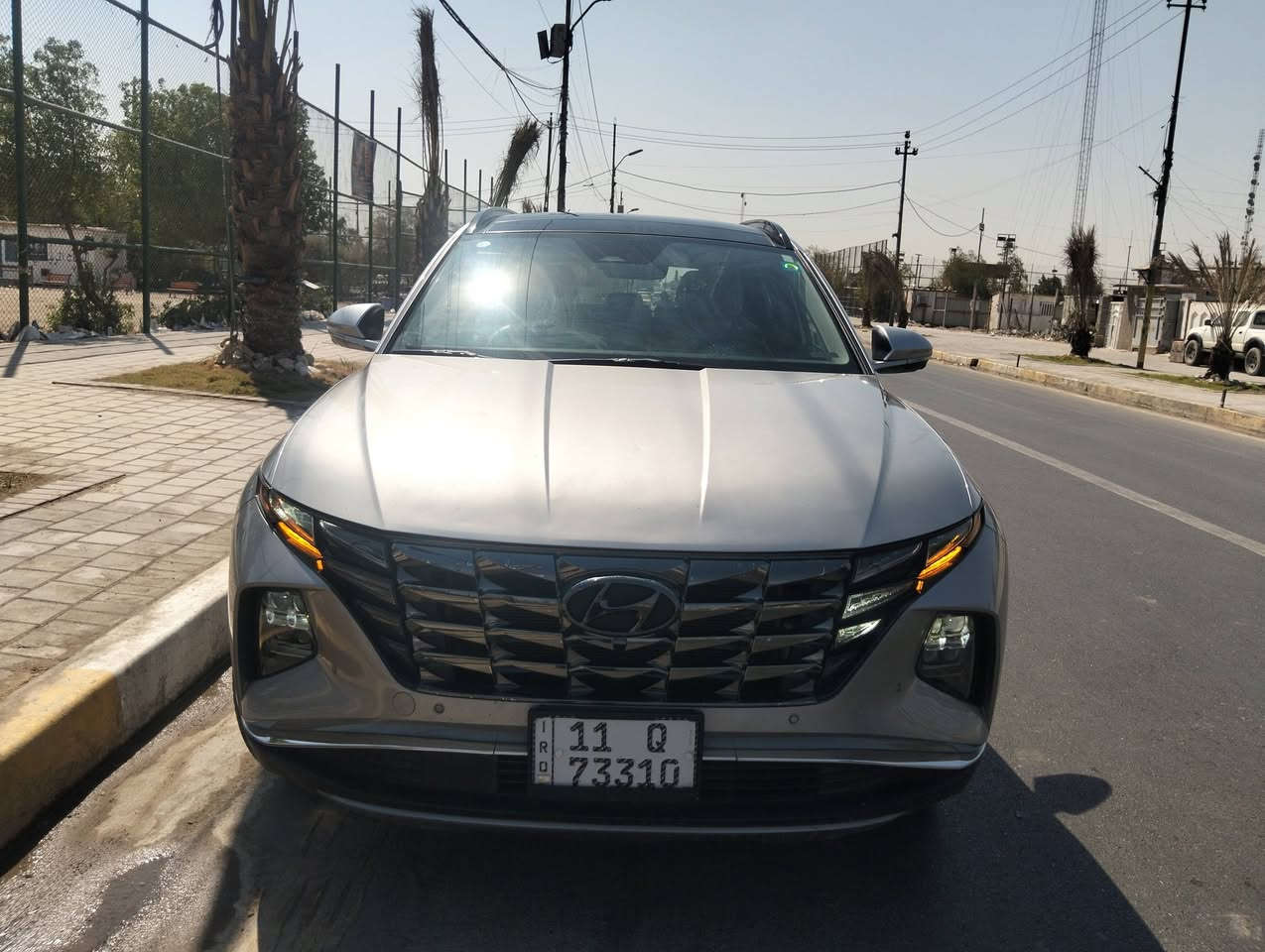 السلام عليكم
للبيع 

توسان موديل 24 

وراد امريكي 

رقم بغداد سنويه بإسمي 

فول مواصفات 

بانوراما 

محرك 2500

بصمة ابواب 

بصمة تشغيل 

رادارات 

كشنات جلد 

كشنات تدفىة 

هند بريك بصمه 

شحن لاسلكي 

صندوك كهربائي 
حادث جامغ وبنيد مع قبق جنطه 

داخل بيجي 

سياره جاهزه 

سعر 168$

الاتصال ع الرقم ***********
