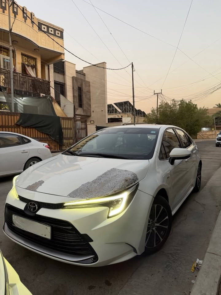 تويوتا كورولا موديل 2025 (الشكل الأمريكي)
الممشى: 42 كيلو فقط.

مقاعد جلد كرسي السائق كهرباء

 الرقم والمكان: بغداد، السيارة باسمي.

 الحالة والضرر:

 البنيد بدون فتح (مصلح كدامكم، وباقي الصبغ).

 الباب والجاملغ بلاديات تصليح عالبارد (مفتوحات لغرض التصليح )

مكان السيارة بغداد المنصور

 السعر: 23 مليون وبيها مجال بسيط للجادين.

📞 للتواصل والاتصال ‭***********‬
