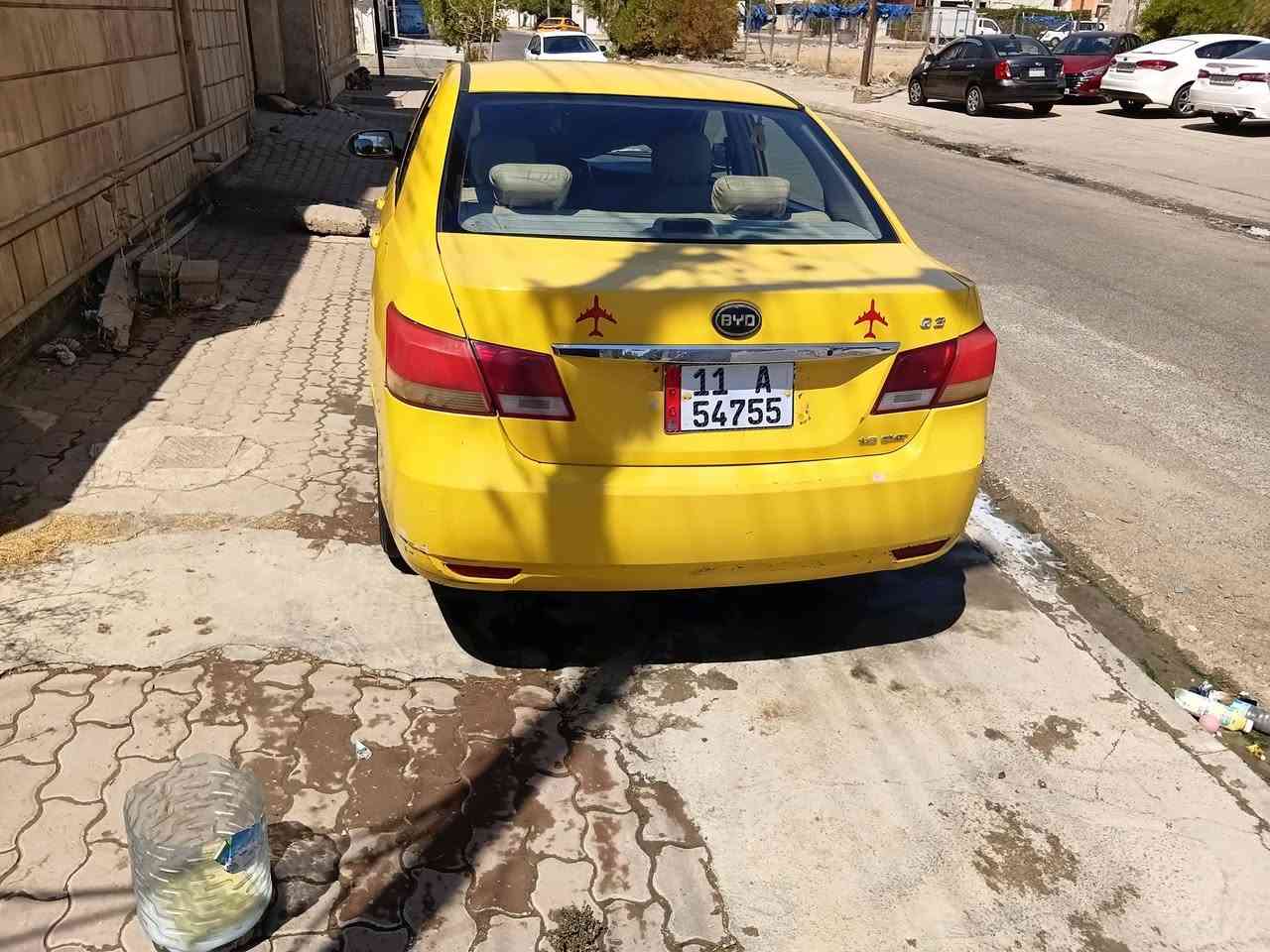 سيارة بي واي دي كير مكينة كورلا موديل2014 بطاقة بنزين وغاز موجود خفيف بي تصفية سعرها 44 بي مجال للطيبين رقمي (***********)
