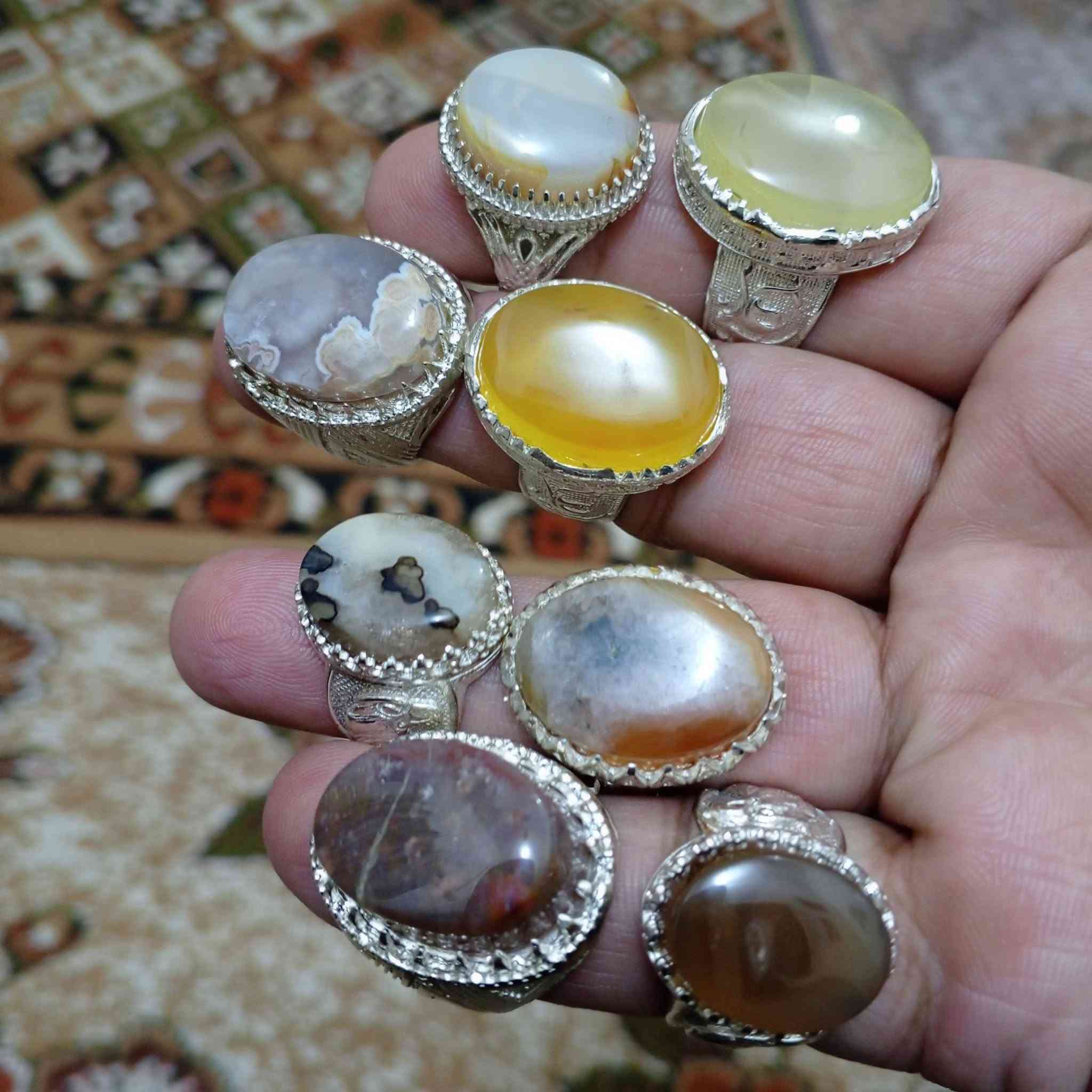 محابس ٩٢٥ • جملة ومفرد • فضة عراقية