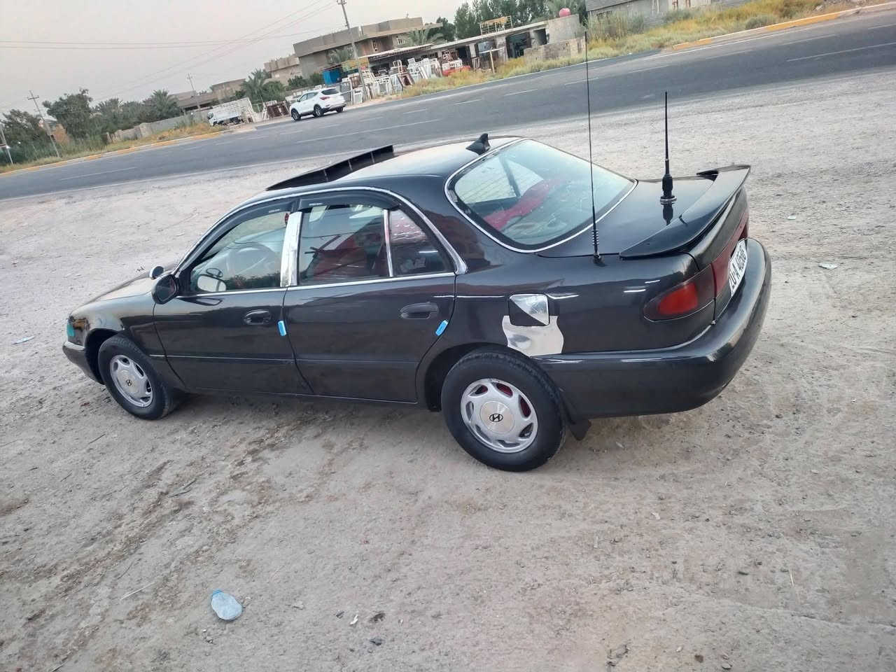 السلام عليكم  للبيع سوناتا 2 رقم ديالى  سنوية جديدة  أو ارقام انكليزي  كير عادي السيارة جاهزة  كير محرك. صدر تخم تاير. كهربأيات كل. شغال. السعر 44 أو بيها. مجال مكان السيارة ديالى تقاطع القدس ال اسود. اي استفسار اتصل ع الرقم.  ***********. غيرررر متواجد.  ع الفيس.
