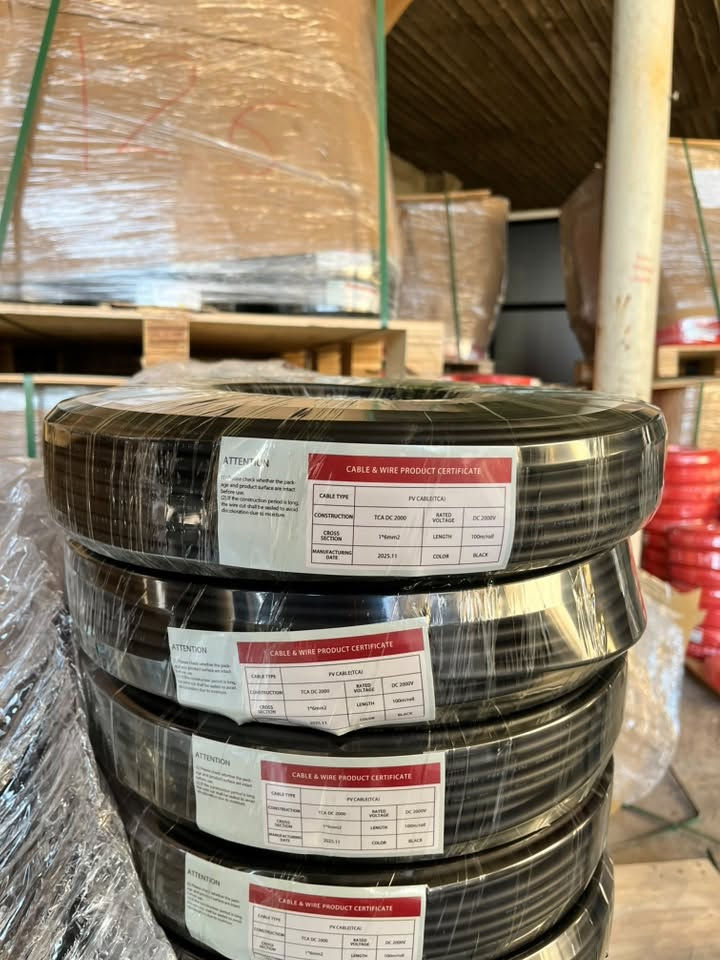 (وصلت الحاوية الجديدة)(سارعوا بالطلب)

كابلات الطاقة الشمسية متوفرة❇️

بأعلى جودة وبسعر أقل من السوق♻️

شهادة معتمدة من (الصین)✅

النوع:
٦*١ملم (١٠٠)م
٤*٢ملم(١٠٠)م
٦*٢ملم(١٠٠)م

فوول نحاس ١٠٠/١٠٠

خدمة التوصيل متاحة إلى كردستان والمدن العراقية🚕

عنوان المكتب: اربیل سولار 
اربیل: برج رونا تاور

للحصول على المزيد من الخدمات، يرجى إرسال بريد واتساب  إلى: (***********)
