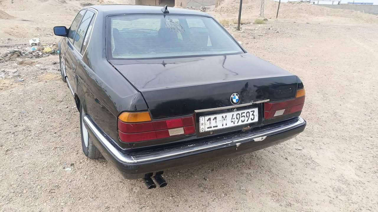 بي ام ٧٣٥ • محرك وكير جديد • تايرات جديدة