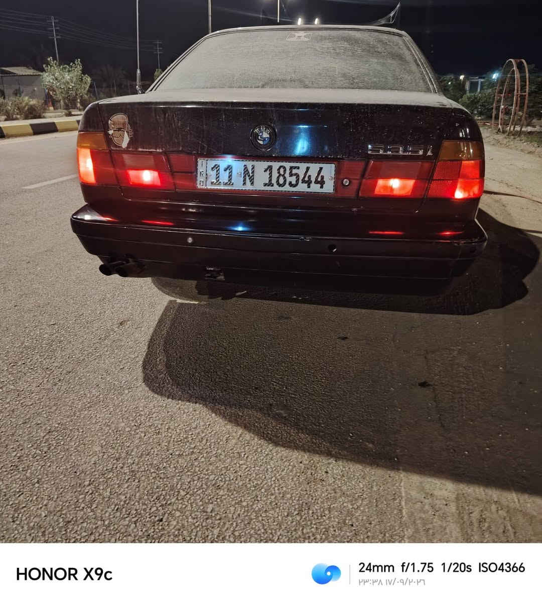 سلام عليكم
للبيع سعر قفل 37 

535 عليه مكينه 30 مفتوح شرط النعومة 

رقم بغداد سنويه جديده 31 هزه جديده 

سياره كير مكينه حداديه جاهزه خير من الله 

كهربائييات كله شغاله وارد يابان بدون ضربة قوية أو

 دواخل 

ويل أصلي رياضي 17

نواقص دعاميه اماميه وبطاين مو حلوات فقط 

عنواني بابل جبله ***********

نص مكتوب في الصور:
- HONOR X9c 24mm f/1.75 1/20s ISO3656 ٢٢:٣٩ ١٧/٠٩/٢٠٢٤
- HONOR X9c 24mm f/1.75 1/20s ISO4769 1403/09/06 23:37
- HONOR X9c 24mm f/1.75 1/20s ISO4769 ٢٣:٣٨ ١٧/٠٩/٢٠٢٦
- HONOR X9c 24mm f/1.75 1/20s ISO4366 ٣٣:٣٨ ١٧/٠٩/٢٠٢٦
- HONOR X9c 24mm f/1.75 1/7s ISO8384 ٢٣:٤١ ١٧/٠٩/٢٠٢٦