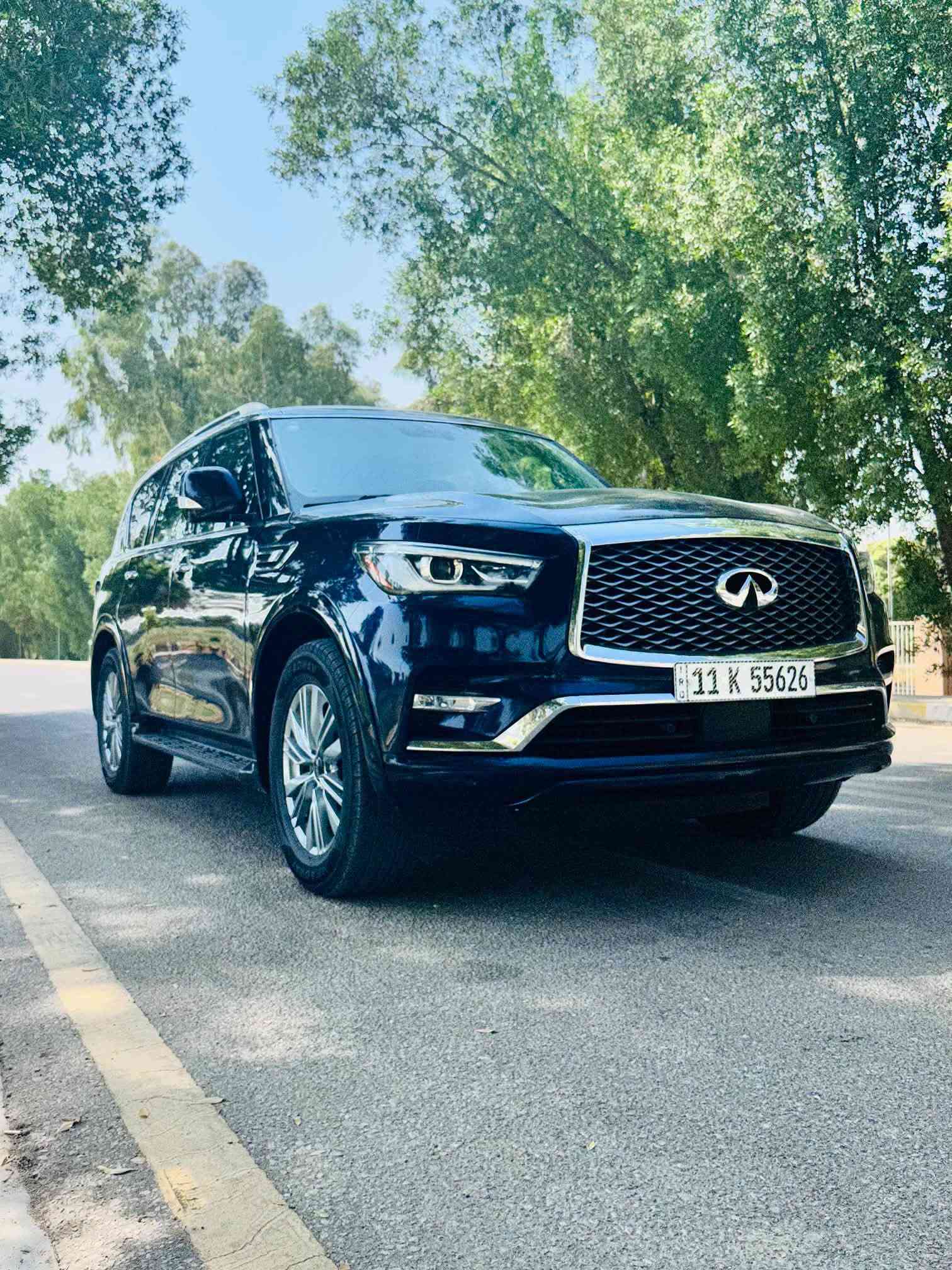 إنفينيتي QX80 
موديل 2024:
رقم بغداد كتاب شهداء
💎 للبيع: إنفينيتي QX80 موديل 2024 (Infiniti QX80 2024) 💎
!
📌 التفاصيل والمواصفات:
 الموديل: 2024
 المحرك: V8 سعة 5.6 لتر بجهد جبار وأداء سلس
 العدّاد: [46 الف]
 اللون الخارجي: [ازرق نيلي]]
 الحالة: [جديدة تماماً]
المواصفات :
 نظام دفع رباعي ذكي (Auto 4WD / Mode Switch)
 مقاعد جلدفاخرة مع خاصية التبريد والتسخين والذاكرة
 شاشات عرض مزدوجة متطورة تدعم Apple CarPlay و Android Auto
 نظام صوتي فاخر (Bose Performance Series) صوت محيطي نقّي

 فتحة سقف كهربائية + كاميرات 360 درجة مع رؤية محيطية شاملة
 حزمة أمان متكاملة: تحديد مسار، رادار تفاعلي، نظام فرملة طوارئ، وتنبيه النقاط العمياء
:حادث بسيط طخة بسيطة بجاملغ الخلفي بدون دواخل وباب وجاملغ كلير من امريكا ]

📞 للتواصل والاستفسار:
 رقم الهاتف / واتساب: [***********]
 الموقع / العنوان: [بابل مسيب ]
