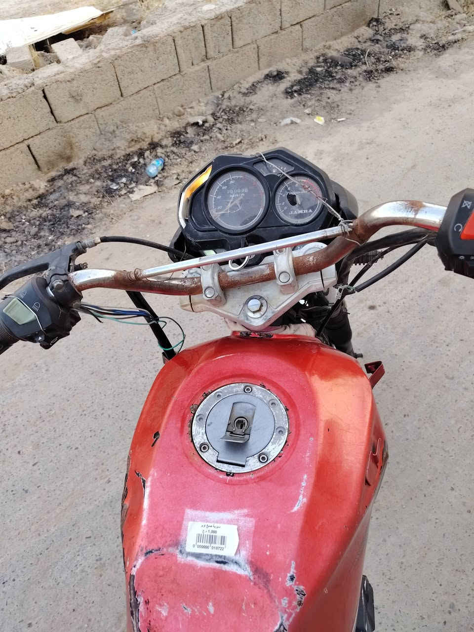 سلام عليكم
#للبيع 

#جمره🔥🏍🏍🏍

#كهربائيات شغال 🚥🚦🔋🚨 

#سلف هندر شغال   يعوزه ربط السلف  👍👍👍👍👍

#تخم #تاير #جديد ⭕⭕⭕⭕🛟

#السعر 290وبه مجال 

👈👈👈👈مكانه صلاح الدين قضاء العلم 👉👉👉👉

📲📲📲📲***********📲📲📲📲📲📲
