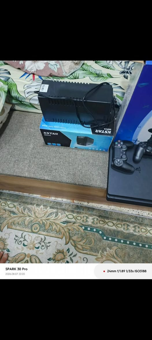 سلام عليكم بلي فور مهكر نضيف 100٪ وي يدات الاصليه و يو بي اس جديد وبي العاب السعر ٣٥٠ مكان حي اور ***********
