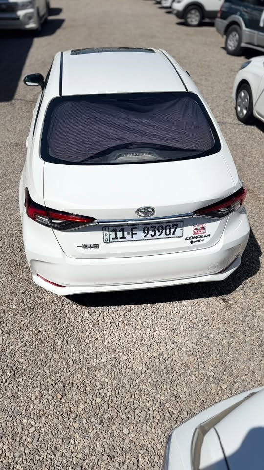 كورلا هايبرد ٢٠٢٥ كفاله سونار موجود  رقم بغداد ماشيه ٤٩الف ‭***********‬
