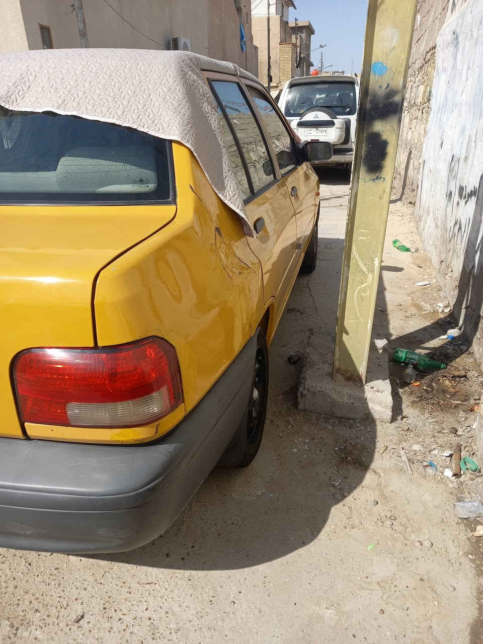 السلام عليكم حبايب
سايبه موديل 2022 للبيع 
سيارة حلوة ونضيفه تجي وتشوفها بيها شاصي ايمن لاحمه بدون صبغ وجاملغ خلفي بارد سيارة بسمي مصفرة هيئه وغرامات مكاني البلديات تقاطع الكهرباء ***********
