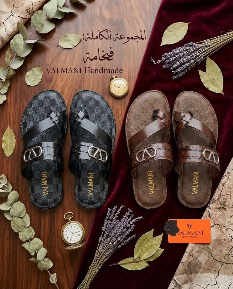 سلام عليكم شلعه جمله شحاطات رجاليه درجه أولى جلد طبيعي صناعه يدويه عنواني بغداد رقم الهاتف ***********
