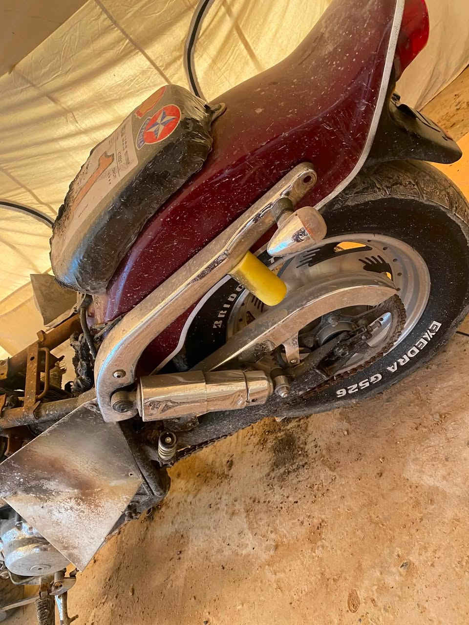 سلام عليكم
دراجة هارلي سازوكي مارودر 400cc موديل 2002
الدراجة محتركة واكو بيها شغلات صاحية مثل التايرات والويالة والمحرك والراديتر والدبلات الخلفية والدبلات الامامية يحتاجلهن تجفيت والمروحة مال راديتر وهواي شغلات ما لايحها ضرر والتفيده يراسلني على الخاص او يتصل على الارقام (***********) او
(***********)
مكاني صلاح الدين تكريت
السعر (500) وبيها مجال بسيط
