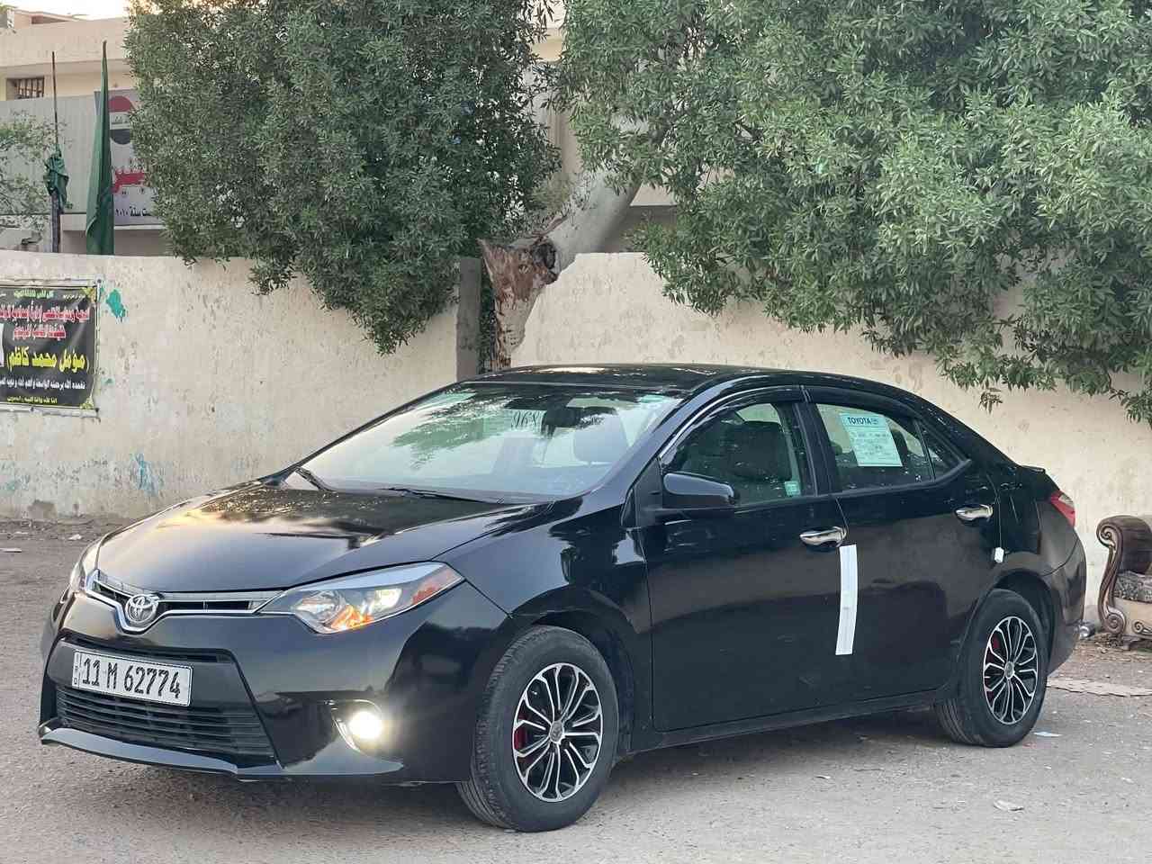 كورلة LE 2014 وارد امريكي 
سعر ٩٨ بيهة مجال شراي 
حادثة باب خلفي بدون دواخل
موصفات 
تحكم ستيرن جهيتن مانع نزلق 
ليت زنون لد داخل لوينن
شاشة جبيرة كامرة 
محرك ١٨٠٠ لا تبخير ولا تنقيص
سيارة جاهزة ما بيهة اي نقص 
مكان سيارة بغداد الشعب
رقم بغداد اسمي تحويل ثاني يوم
رقمي ***********
