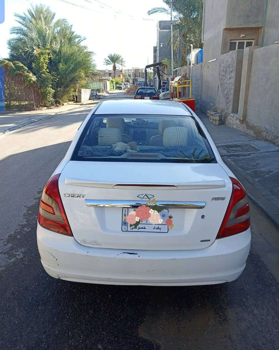 للبيع
شيري A5  موديل 2013 محرك 1500 بلادي گير عادي بأسمي رقم بغداد
تدفئة تبريد شغالة فريز تبريد جديد و راديتر تدفئة جديد
صدر  أمامي وخلفي جيد جداً دبلات خلفية صارلها شهر من شديتها
تخم تاير بحالة جيدة قبل سنة شديته.
نوزلات فيتبمب وبلكات جدد سيارة مناقصها شي الحمدلله 
زيت محرك أخلي ميتاسو الياباني والراديتر مي أخضر زيتي .
السعر 42 ورقة وبيها مجال للطيبين 
مكان السيارة الفلوجة 
للاستفسار الإتصال على الرقم  :
***********
