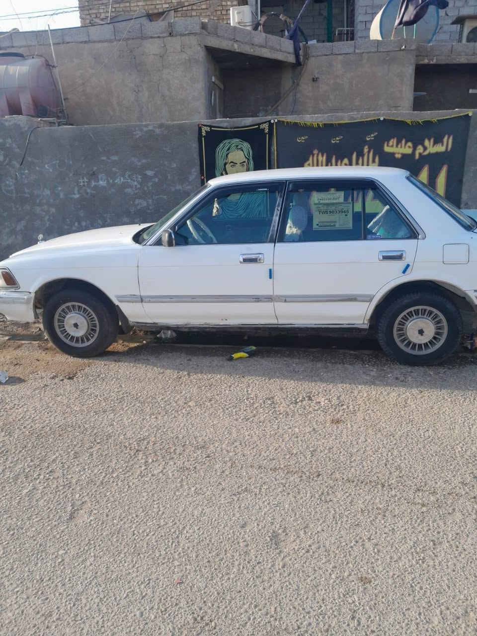 سلام عليكُم سوبر سيدان موديل 90 بلادي كير عادي رقم انكليزي بغداد بسمي العنوان بغداد سعر ٥٠ رقم موبايل ***********
