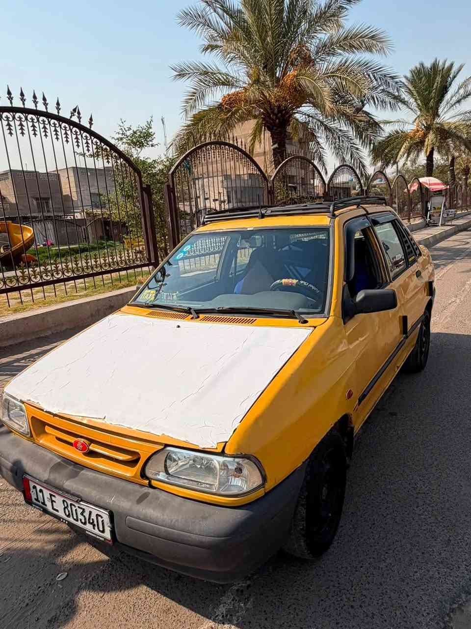سايبا ١٢
كاملة من كلشي تدفئة تبريد شغال بس نقص راديتر

مصفره هيئة وغرامات وهزة جديده ولوحات انكليزي

جديد مسجل بلوتوث جديد

كير ومكينة ممتازة بدون لا تنقيص ولا بخار

والكشر شوفة عينك نضافتة

اي نقص ما بيها كبل للشارع

بأسمي تحويل ثاني يوم شواصي تعمير سعر٢٢ مكاني بغداد لحريه ***********
