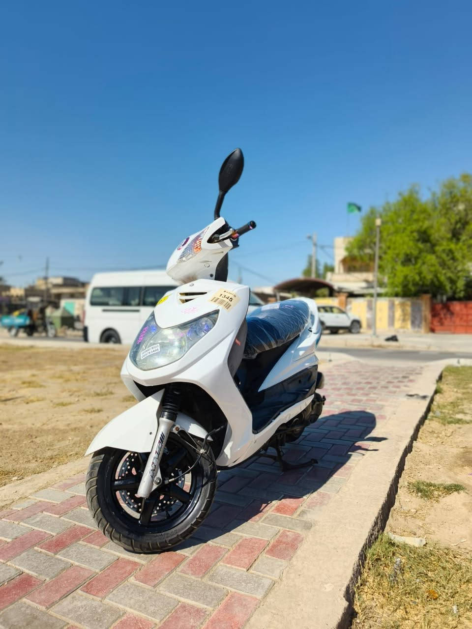 دراجة سكنس(فحل يابانية خطين )  🛵 للبيع
دراجة شلعه معدل كهربائيات كلهه شغاله 
دراجة جديده  بلادية
أي نقص مابيهة
جيب فيتر وتعال افحص
العنوان بغداد مدينه الصدر قرب مطعم ليمونه الاستفسار الاتصال على الرقم  ***********
