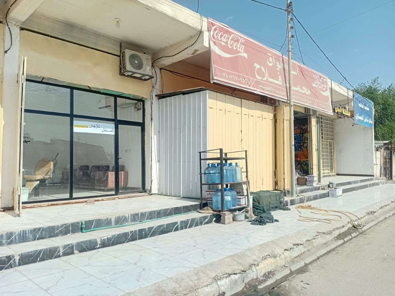 محل للإيجار • شارع المستشفى • قرب اعدادية الصناعة
