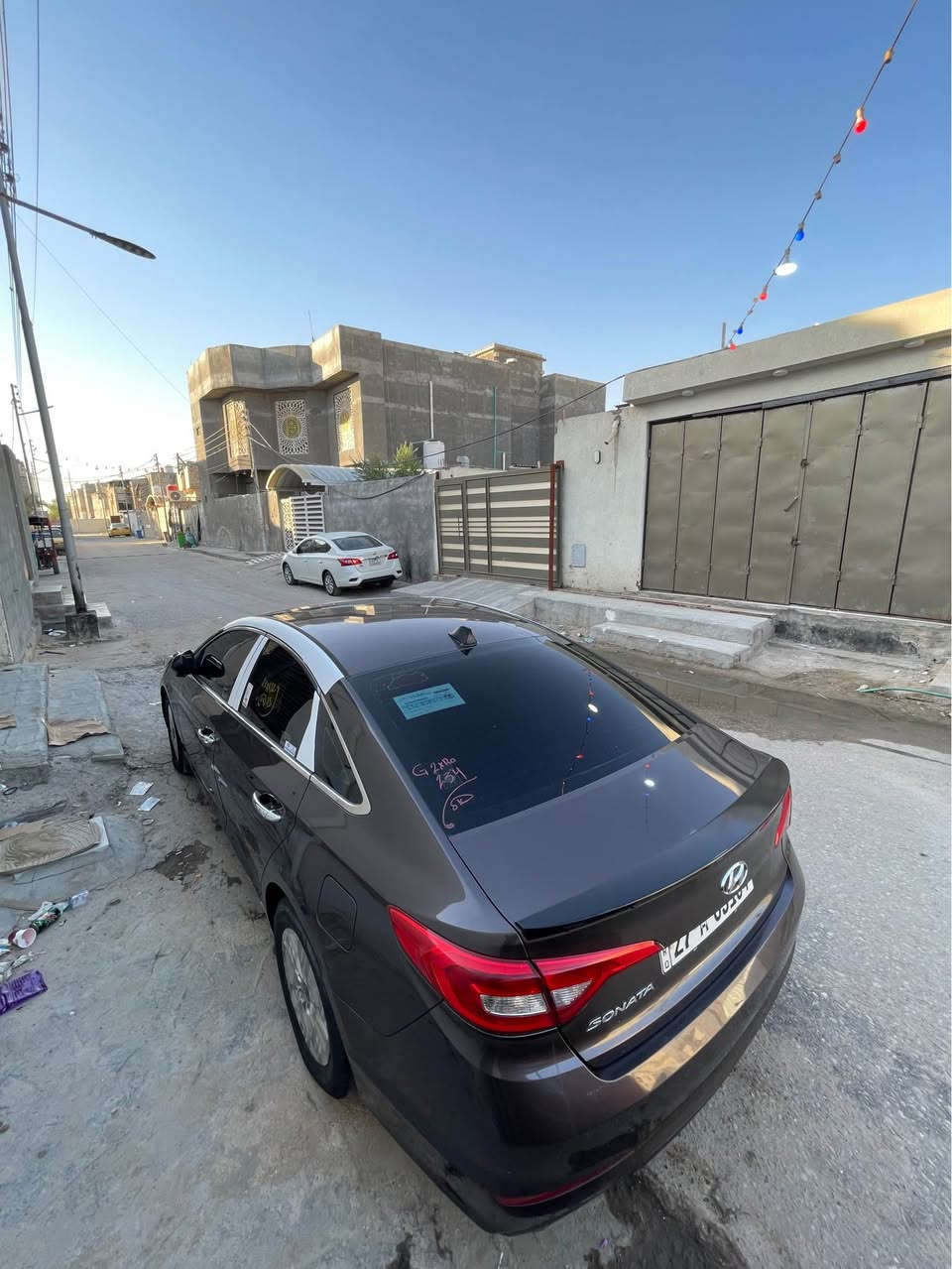 من رخصت الادمن المحترم للبيع سوناتا  مديل 2016 وارد امريكي بيهه قطعتين صبغ وبارد بالهلال فقط باقي السياره كفاله ليبل واحد اي قطعه مامبدله بيهه ولا بيهه ولا ضربه من كدام ولا بيهه دواخل ابد مكينه 2400 جي دي اي ناعمه تخبل تبريد ثلج دواخل بيجي لونين رقم ذي قار حره راعيهه بالبصره سنويه جديده لغايه 2028 رقم جديد مشروع وطني لد نهاري زنون عالي ناصي كله زنون السياره جاهزه ماشيه 130 حقيقي سعرها 103 وهاذه رقم راعيهه *********** البصرة, العراق
