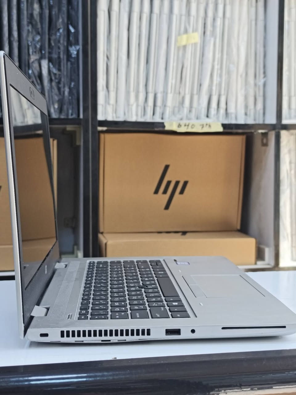 Hp ProBook 640 G5 🔴🔴
المعالج Cor i5 الجيل الثامن
الرام 8 كيكا DDR4 
الهارد 256 كيكا SSD 
حجم الشاشة 14.1
ضمان 10 ايام استبدال في حال وجود مشكلة
متوفر توصيل لكافة المحافظات 
السعر 245 الف شامل التوصيل 
للتواصل و الطلب خاص او واتساب 
***********
