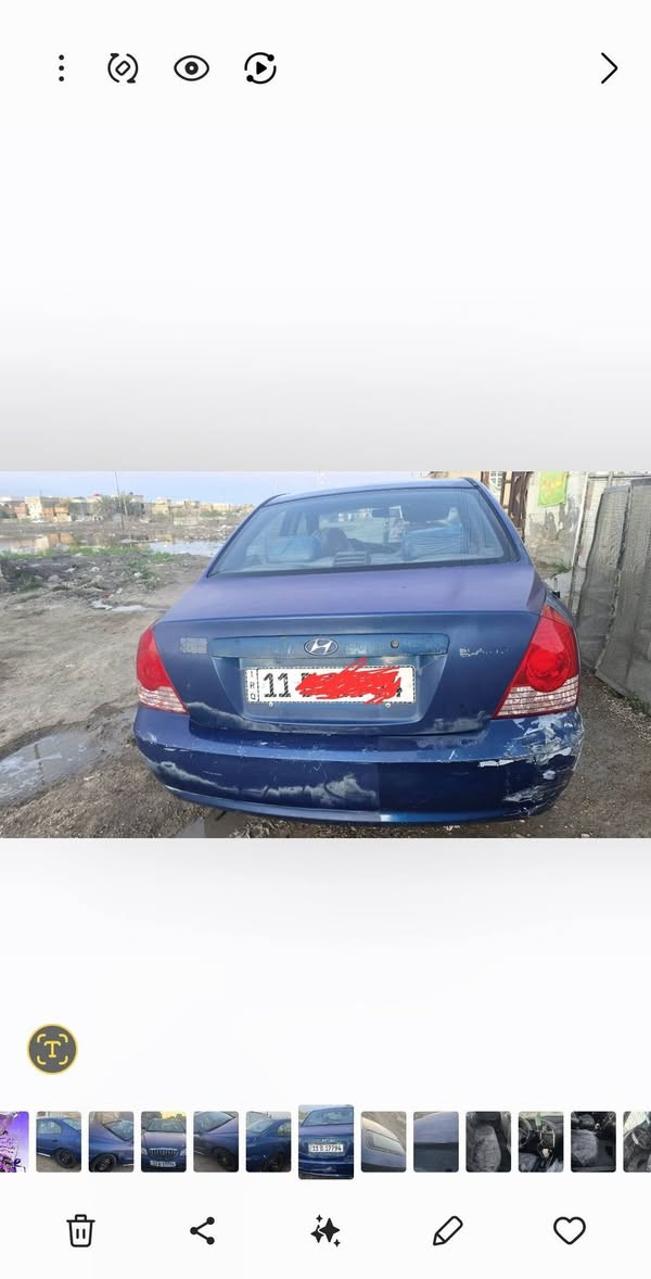 النتره موديل2006امريكي محرك 2000 اوتمتايك للبيع يرادله بس صبغ السعر٥٨ ***********
بغداد
