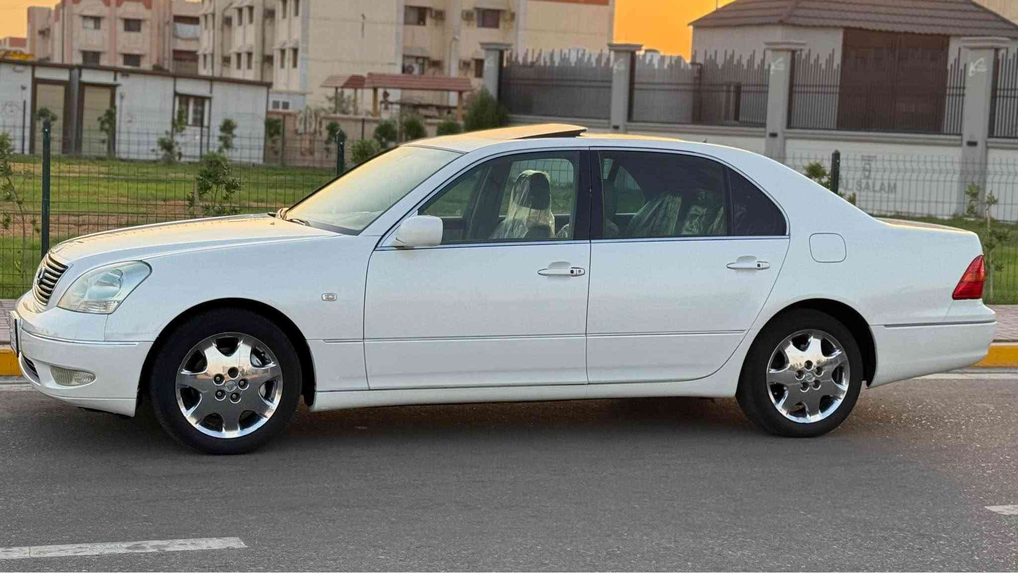 لكزز 2002 
LS430 اصل خليجي فول مواصفات  1/1 كفاله ضربه والصبغ وكافه الاصواليات سياره جديده معنى الكلمه رقم بصره تحويل ثاني يوم  سياره تحفه مكينه توني شاده زيرو 8V/4000 حداده نافضه من طول لطول تبريد ثلج تخم تاير ويل كب كروم داخل بيجي جلد جلد فتحه ثلاجه تبريد تدفى بالكشنات 6 بصمات بيبان شفط شاشه كامره مثبت سرعه ستيرن كهربائي تحكمات فول الاخير وسياره ناعمه وتخبل بالعافيه ع الياخذها عنواني البصره *********** سعرها$110 البصرة, العراق
