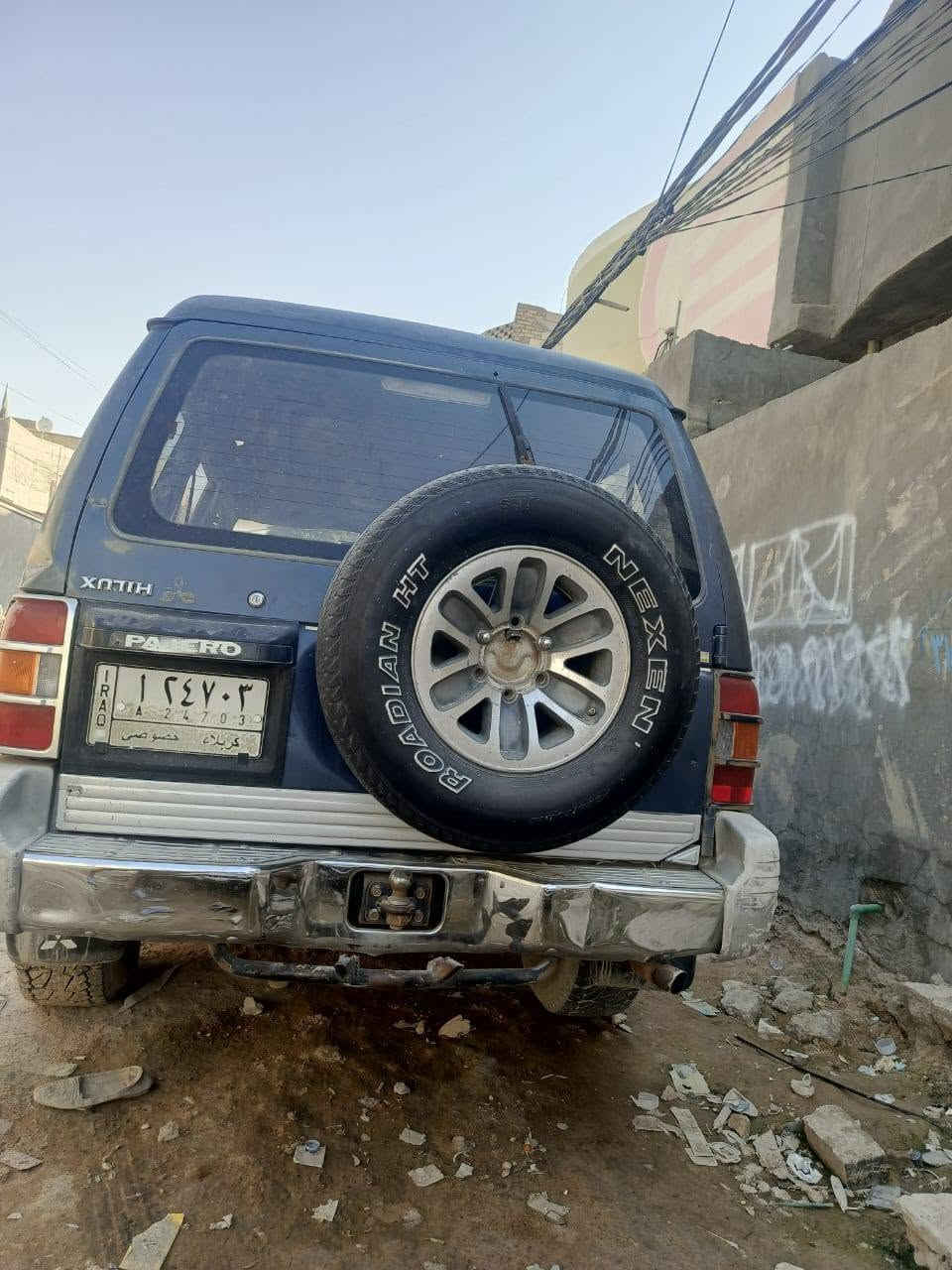 للبيع باجيرو موديل 93نمره كربلاء السعر ٤٠وبيها مجال مكينه بلادي كيرها بلادي غرفه نضيفه *********** العنوان النجف
