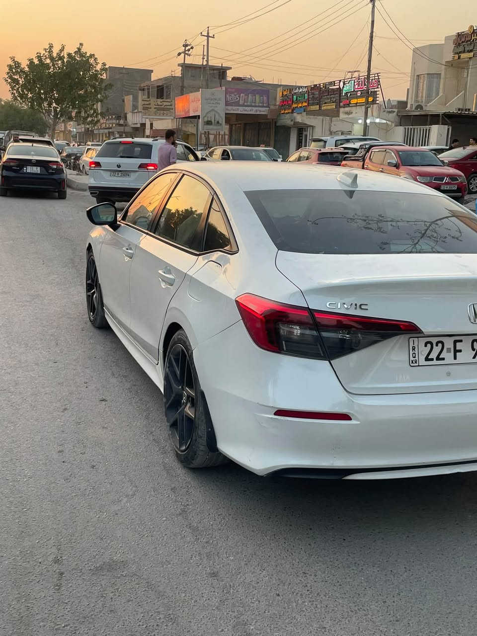 هوندا سيفيك سبورت 2022 محرك 2000تنفس طبيعي كلين بدون صبغ فقط دعاميه موضحه بالمنشور بدون دواخل  رقم اربيل بسمي ماشيه 63الف فول عدا الفتحه بصمه كرسي كهرباء جلد جديده بدون نقص السعر 139 بي مجال بسيط كلش مكاني سامراء ***********

نص مكتوب في الصور:
- 1 / 12 1:1 X BidCars bid.cars