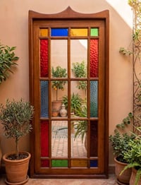 شباك بغدادي • شناشل • ١٦٦×٧٦ سم