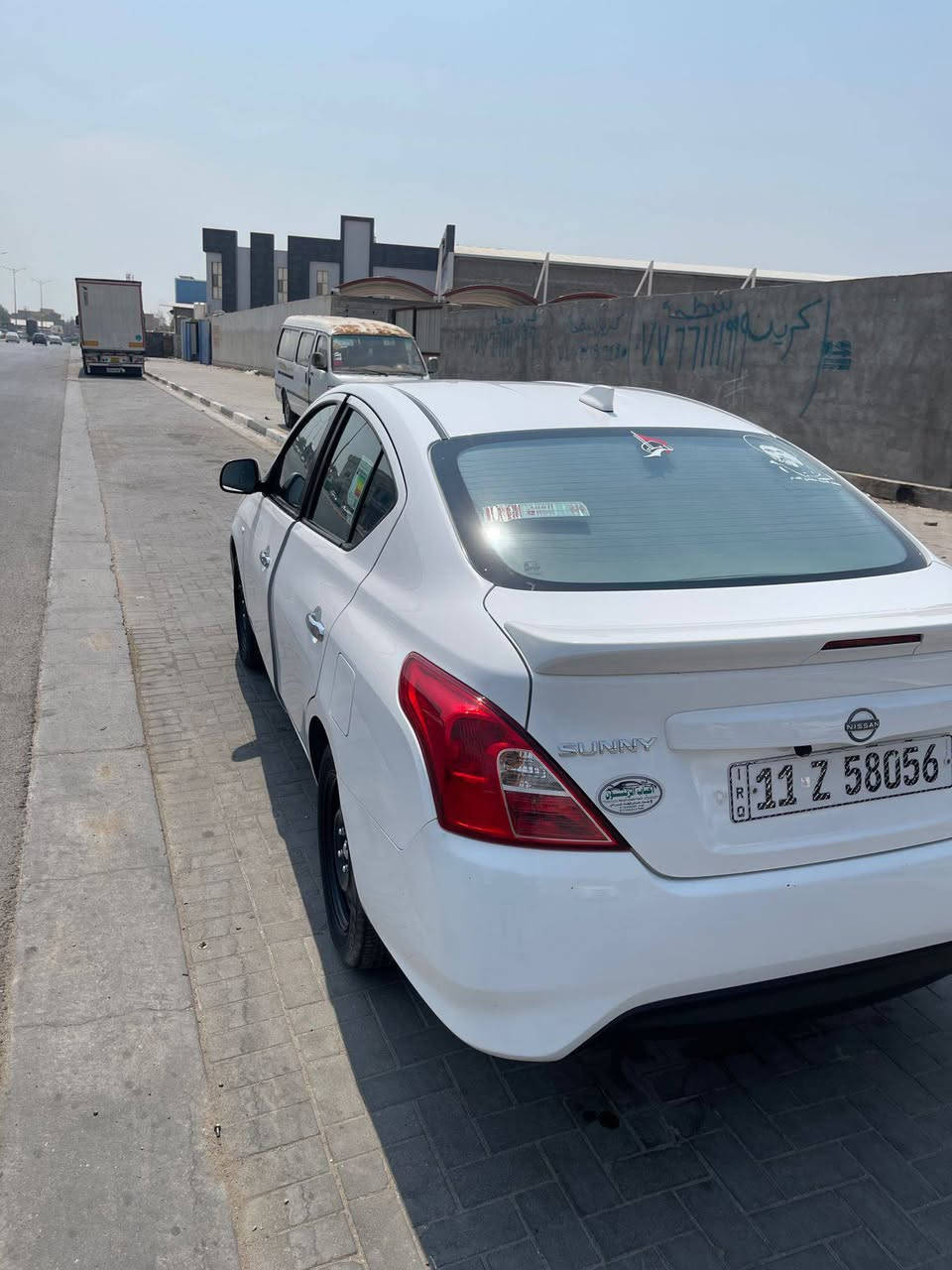 🚘✨ للبيع — نيسان صني 2024
رقم بغداد اقساط استقطاع مباشر على الماستر كارد 

🔹 معلومات السيارة:
• الماركة: نيسان
• الموديل: صني
• سنة الصنع: 2024
• اللون: أبيض 🤍
• الممشى: [33000]
• الحالة: [كفاله عامه شرط السونار]

🔹 المواصفات والتجهيزات:
• [دوشمه عامه ارضيه وكشنات وصندوك]
• [شاشة]
• [كاميرا خلفية]
• [بلوتوث]
• [منضومة زنون نهار شرط]
✨ السيارة نظيفة ، وجاهزه 
📍 الموقع: البصرة
💰 السعر: [115] بيها مجال قليل 
📞 للتواصل: [***********]

‼️وإذا اكوو مراوس عادي حسب القناعه

بعد روحي ليشوف سعرها هواي الله يرزقه باحسن منها وارخص
