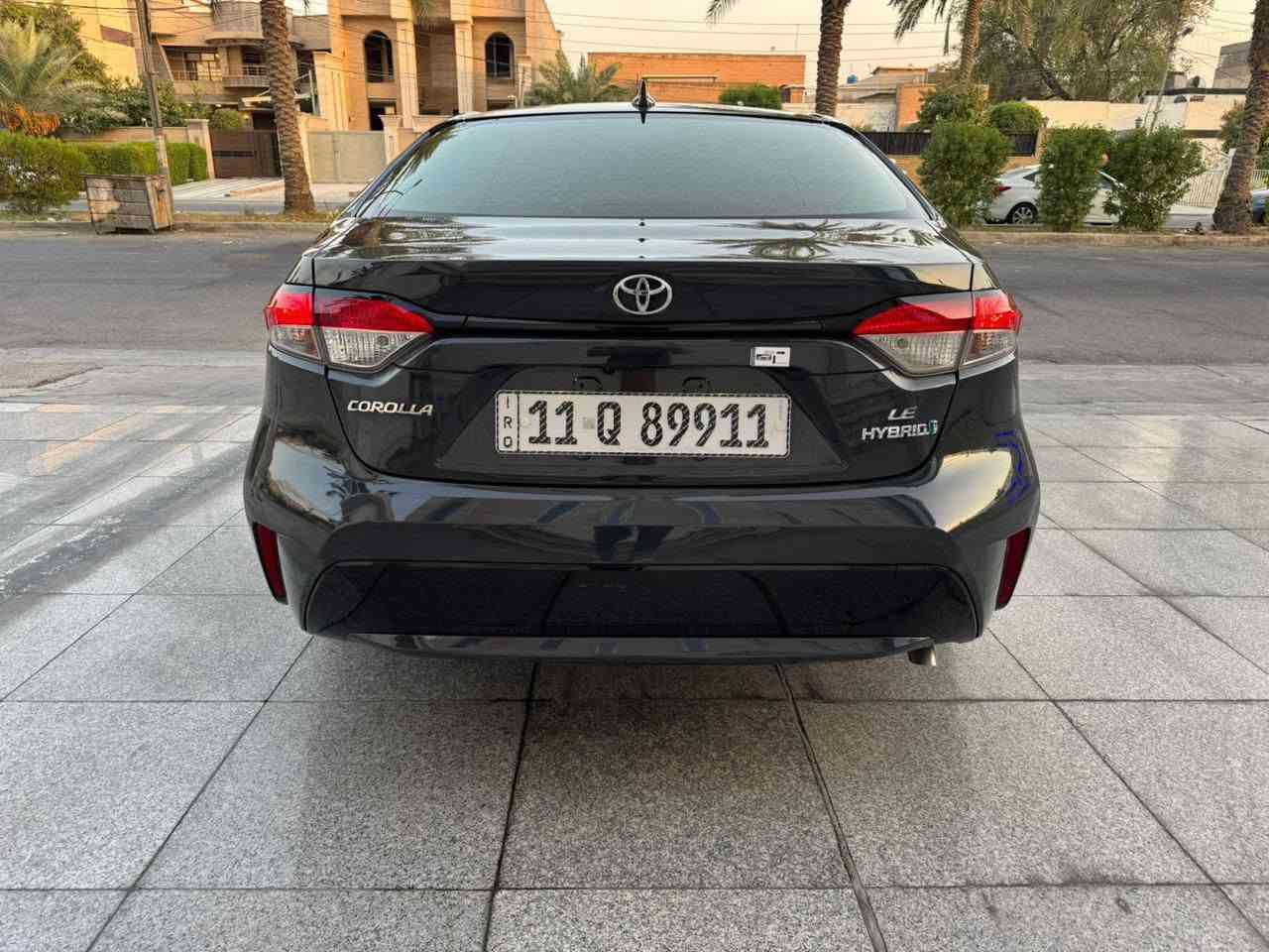 كورولا هايبرد • ٢٠٢٣ • حادث بالصندوق