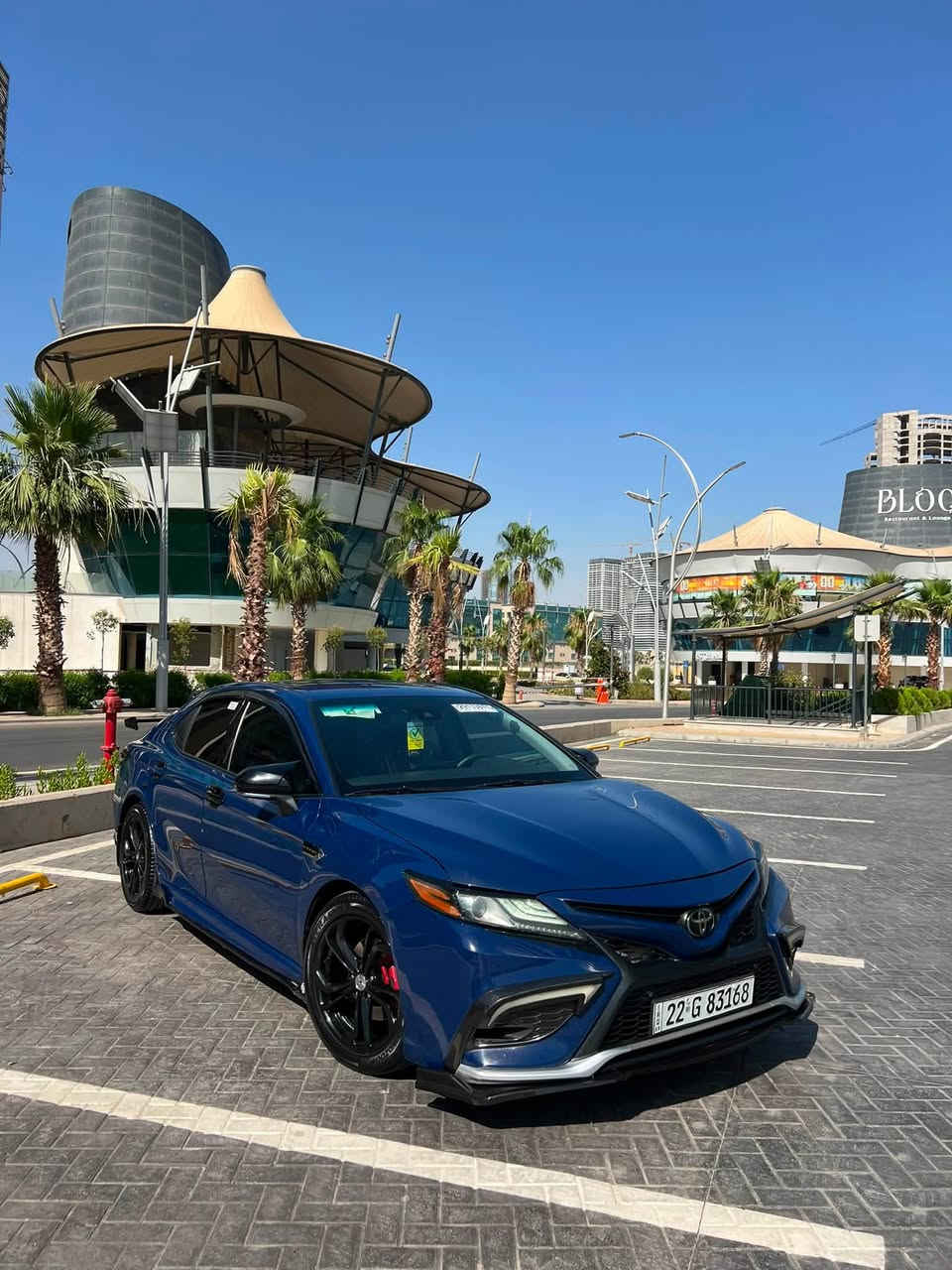 Kamry 2023 xse 
4سلندر
شاشة كبيرة 
نظام car play
206حصان 
مقاعد جلد 
كشنات هيتر 
تشغيل بالبصمة 
كاميرة خلفية 
حساسات امامية خلفية جانبي 
رادار امامي 
مثبت سرعة 
حادث السيارة 4 قطع 
بدون ايرباك 
بجم كبس
السيارة عليها كت كامل trd 
السيارة ماشية 42مايل 
مكان السيارة اربيل 
 للمعرفة تفاصيل السيارة اكثر 
اتصال واتساب ***********
