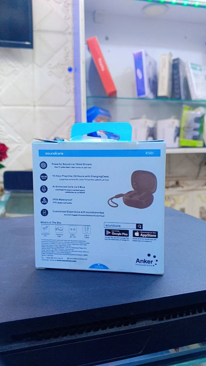 أنكر Soundcore R50i • بطارية ٣٠ ساعة • مقاوم ماء IPX5