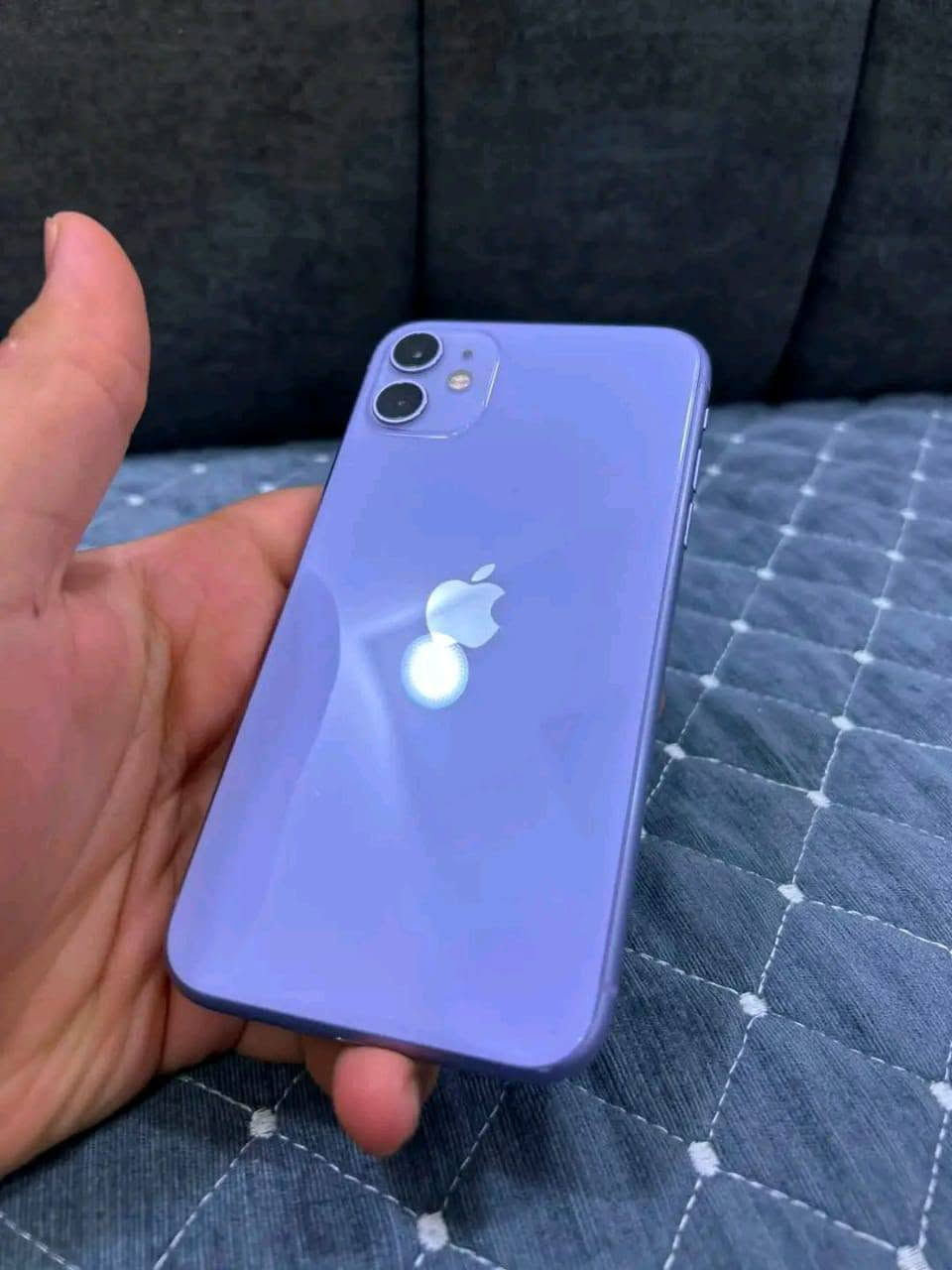 ايفون 11 عادي ذاكره 64
بطاريه بعدها وضع شركه 🔋82 
مبدل شاشه مال تفليش بس والباقي انطيك هو كله شرط ولون مميز سعر 225 بمجال للطيبين  رقم ***********
