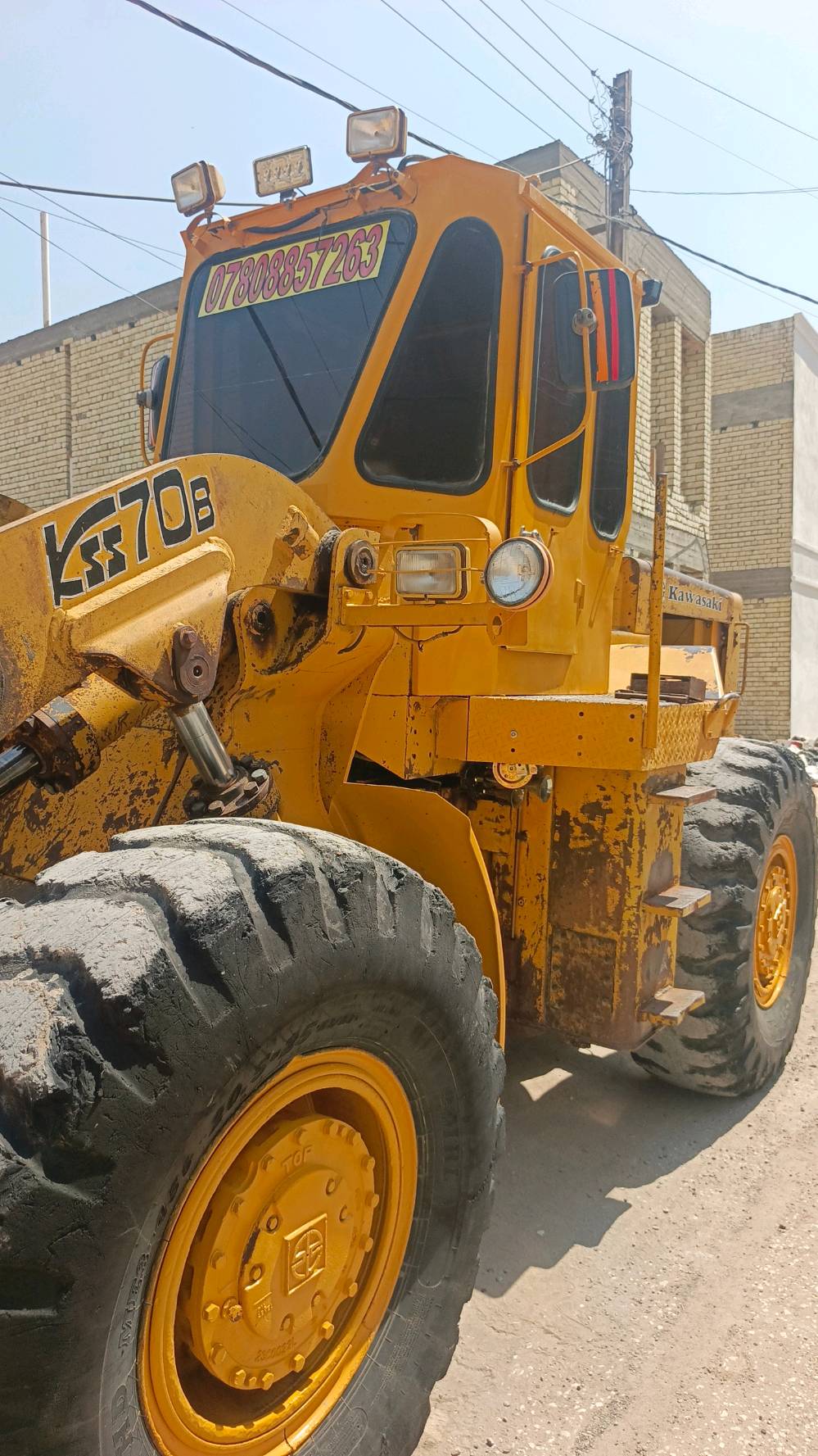 كاوسكي حجم 70 B
موديل 83

جاهز 👌 للعمل 

سنويه باسمي مشروع وطني 

رقم أنبار 

مكانه بغداد الدوره. 

تفاصيل السعر اتصال ع الرقم واتساب ***********