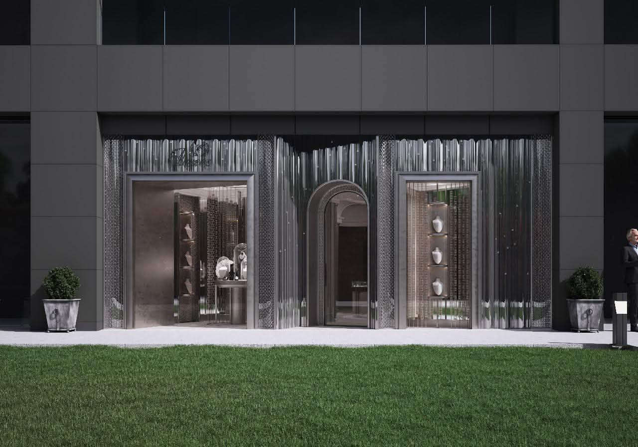 • الفكرة تبدأ بخيال، والتميز يبدأ بتصميم،
والنجاح بإتقان التنفيذ.

تم تنفيذ ديكور تغليف وجهه مجوهرات في مجمع امباير ستانلس ستيل (3 ملم ) 304 مقاوم للصدا ديكور عصري وأنيق "رؤية مستقبلية، وتصاميم انسيابية تجعل من مبناك تحفة هندسية تجذب الأنظار."

لمزيد من التفاصيل 
*********** متاح واتساب 📞

