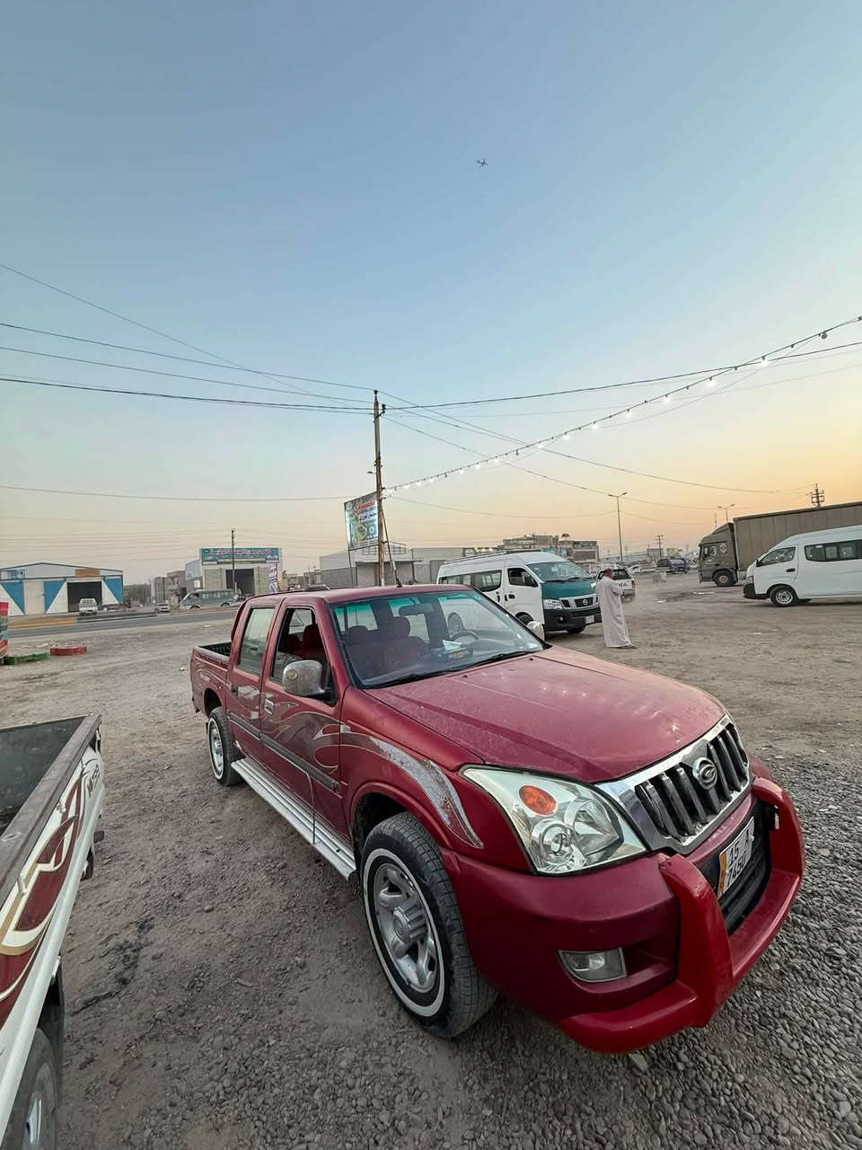 بيكم كنو٢٠٠٩ للبيع مكينه كير كشر مكفول تخم تاير جديد رقم الانبار  الجديد بسمي السعر ٥٥مكاني بغداد ابو غريب رقم ***********
