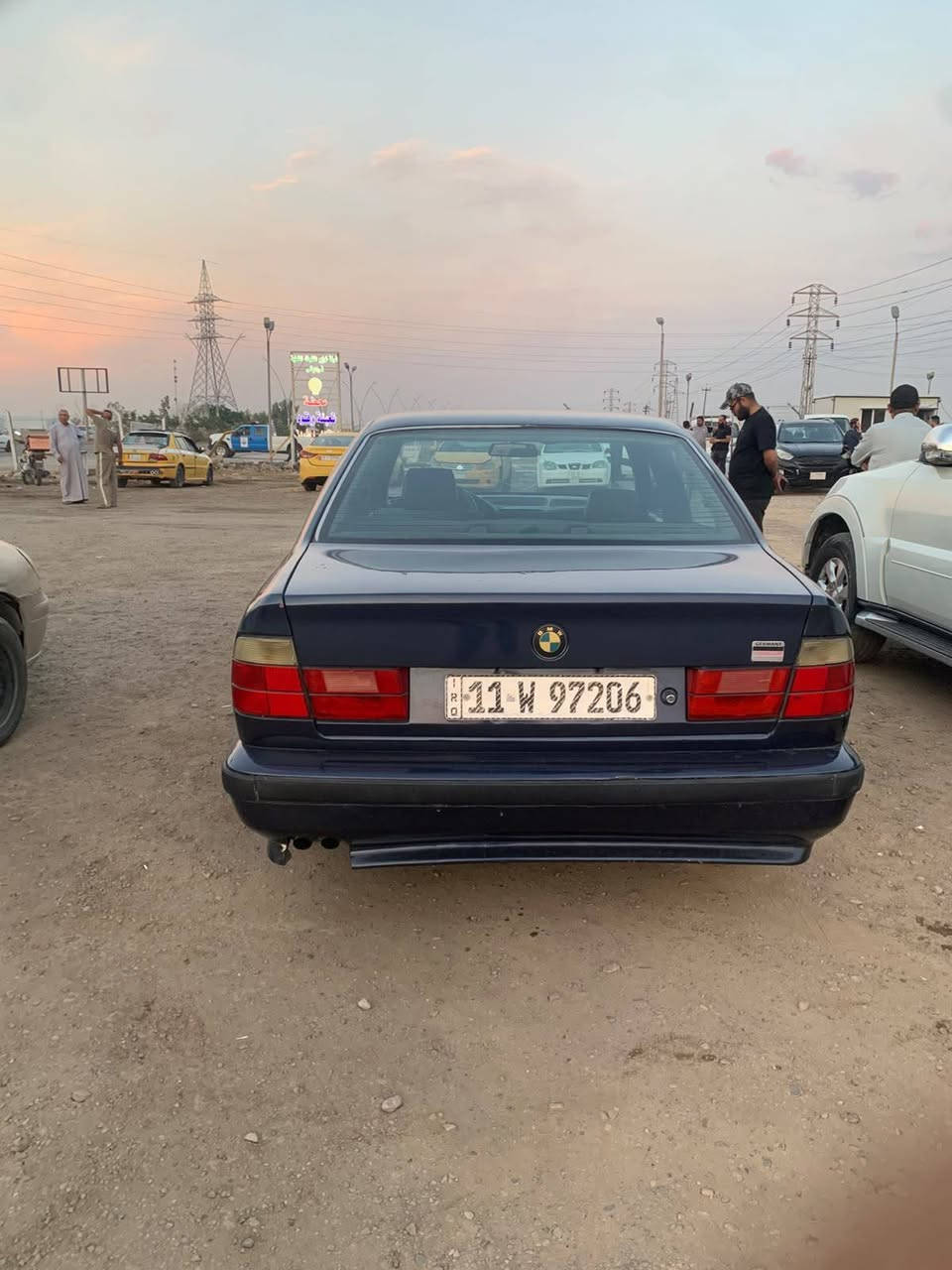 بي ام 520 • موديل ٩١ • مكينه مفتوحه