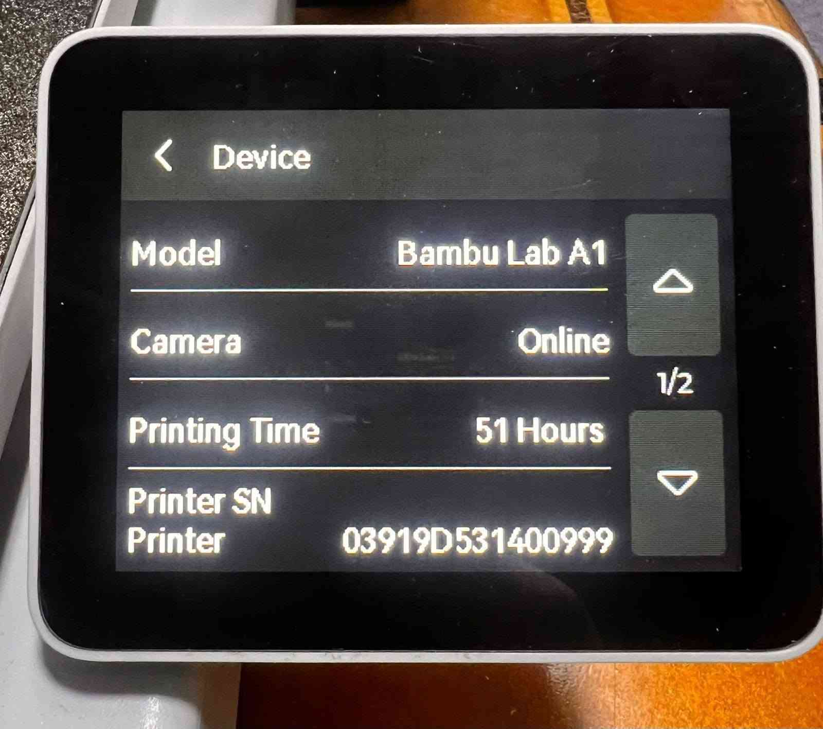 طابعة 3D Bambu Lab A1 Combo مع نظام AMS للطباعة متعددة الألوان
مستعمل نظيف جدا ساعات العمل 51 ساعه فقط السعر 850 الف دينار عراقي و قابل للتفاوض
البصرة - التنومة 
***********
