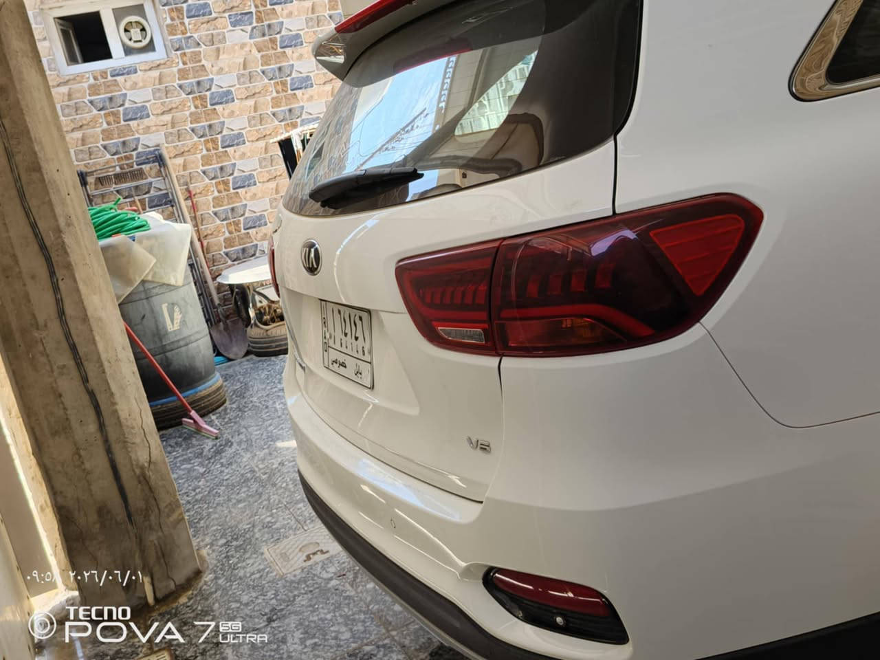 السلام عليكم
KIA SORENTO 2020 V6
السيارة كفالة عامة ماعدا الملاحظة الي موجودة بقبق الجنطة كير ومكينة كفالة السيارة احلى من الصور السيارة رقم بابل مكان السيارة بالحلة 
***********
