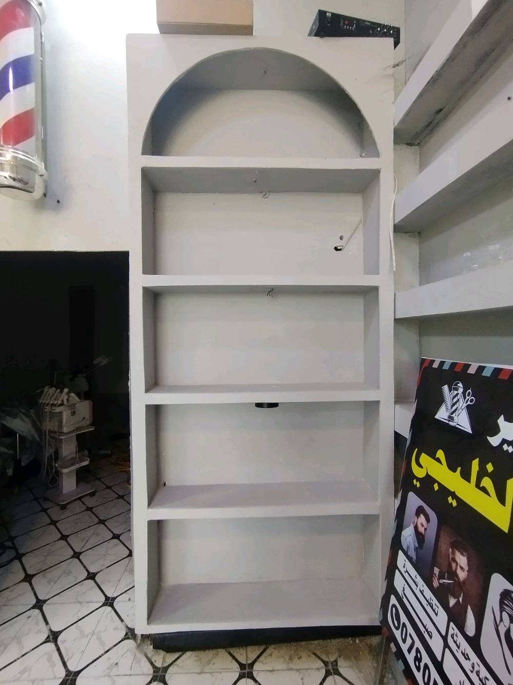 السلام عليكم رفوف حديد تزكام درجه أولى 3 قطع  عرض 3.20متر ورتفاع 3 متر وثانيه مترتين وثالثه متر 
*********** /***********
السعر 400 وبي مجال للطيبين