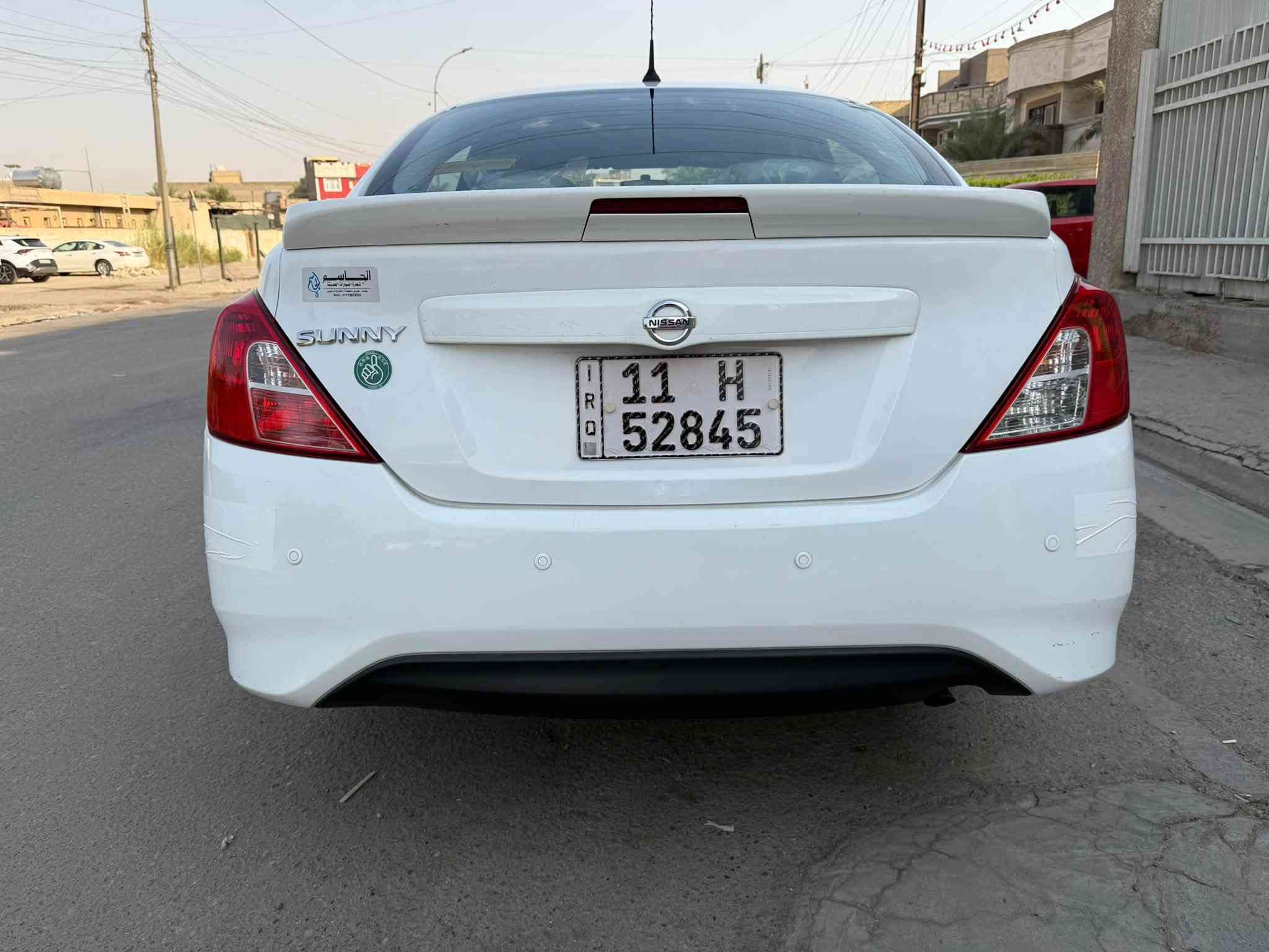 نيسان سني هندي 2021 بليته زركه ( كفاله عامه من كلشي )
سياره مكفوله كفاله عامه وسونر موجود بالمنشور وين ميعجبك تفحص كير مكينه برغي ممفتوح بها تخم تاير جديد صدر كله جديد تبريد ثلج ❄️  جاهزه اي نقص ما بيها 
سياره ماشيه 78 km حقيقي سبير منازل 
رقم انكليزي تحويل ثاني يوم 
مكاني البلديات *********** السعر 108 وبيها مجال
