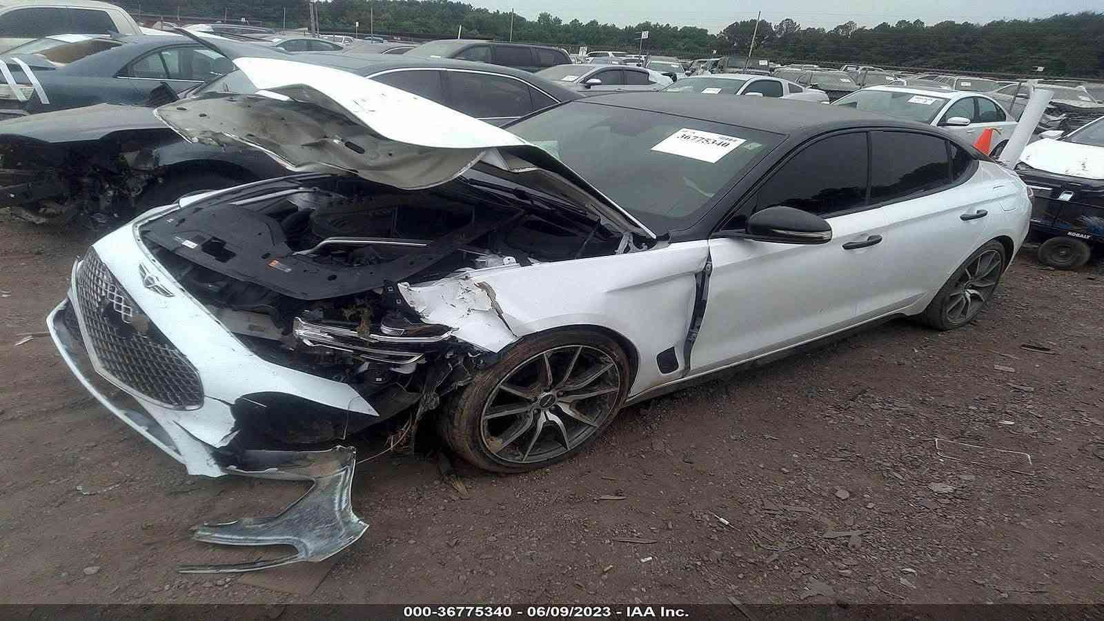 جينيسيس G70 • وارد امريكا • حادث بشاصي