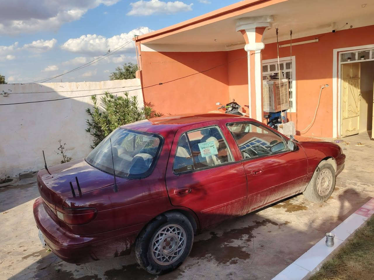 مكلف بل نشر اتصل عل راعيها
كيا سيفيا 
موديل 93 
محرك گير شرط 
طخم تاير 
طخم امامي خلفي جديد 
دبلات جديد 
تبريد ويا. سويج 
صبق جمالي بدون ضرر 
شرط التحويل اني. شرعي 
السعر 35 وبيها مجال اكثر ستفسار اتصل عل رقم 📱
***********
