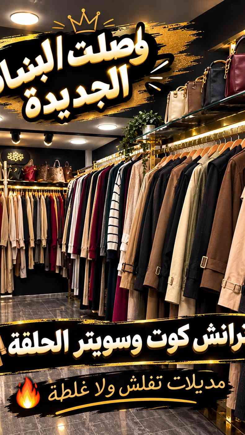 ترانش كوت • سويتر الحلقة • سوق النصر